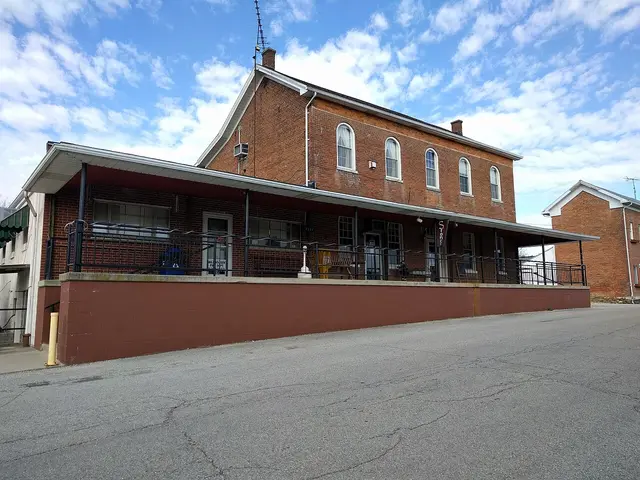 Exterior of Stone's Family Restaurant in Millhousen, Indiana.