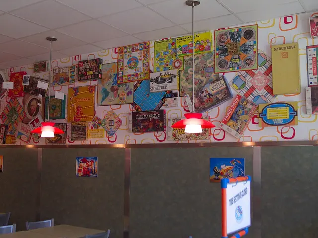Interior of Pamela's Diner, known for its breakfast menu, in Pittsburgh.
