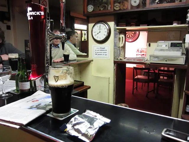 Interior of Guiry's pub.
