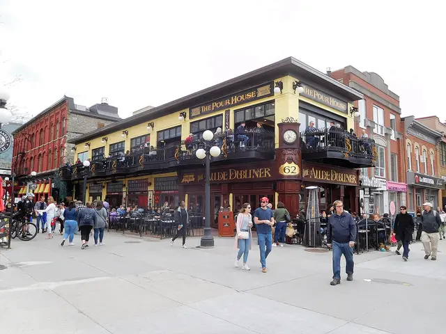 Le Aulde Dubliner & Pour House sur la rue William, dans le marché By.