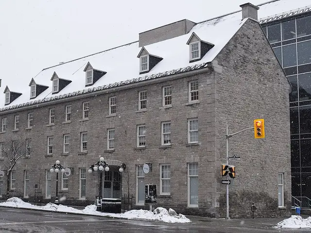 Historic buildings on Murray Street in Ottawa's ByWard Market area