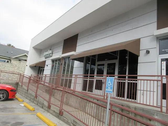 Exterior of the Green Tea Restaurant in the Broadmoor neighbourhood of New Orleans, photographed in December 2024.