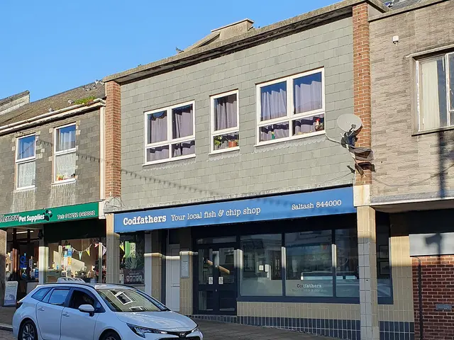 Exterior of an independent fish and chip takeaway shop.