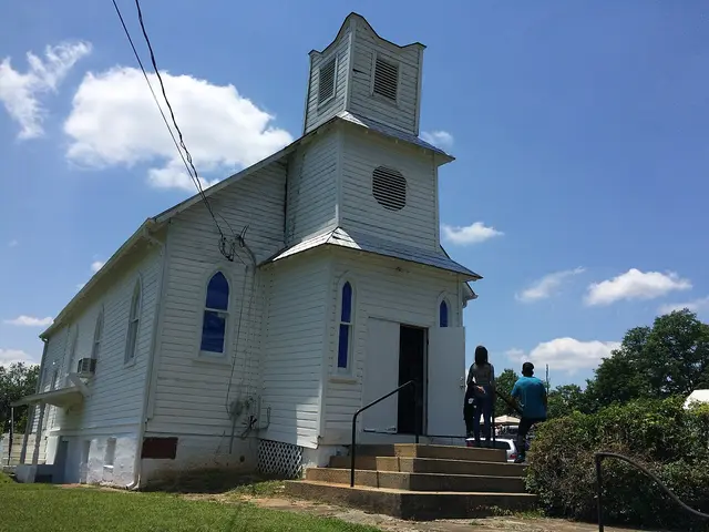 Exterior of Pleasant View Methodist Episcopal Church, a historic church building.