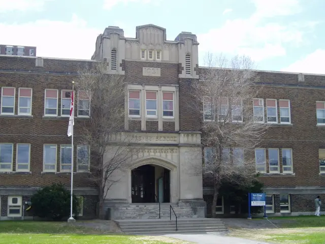 L'école publique York Street, un bâtiment scolaire patrimonial de la Basse-Ville, Ottawa.