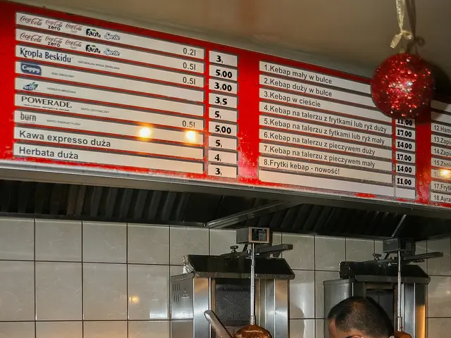 A kebab plate served at a Turkish restaurant.