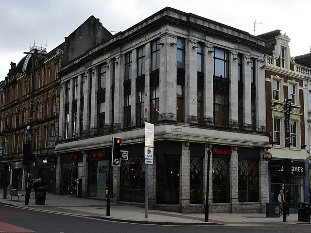 The exterior of a Nando's PERi-PERi restaurant