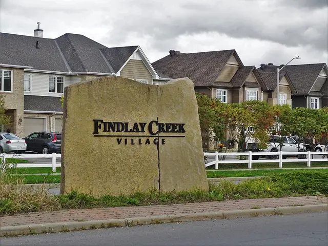 Findlay Creek Village, a residential development in Findlay Creek.
