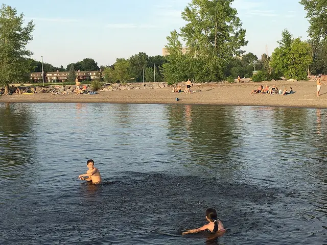 Britannia Beach on the Ottawa River.