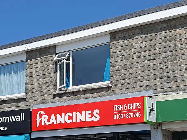 Exterior of an independent fish and chip shop.