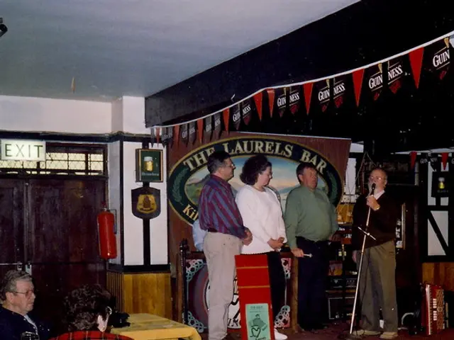 Interior of The Laurels singing pub in Killarney, Ireland.