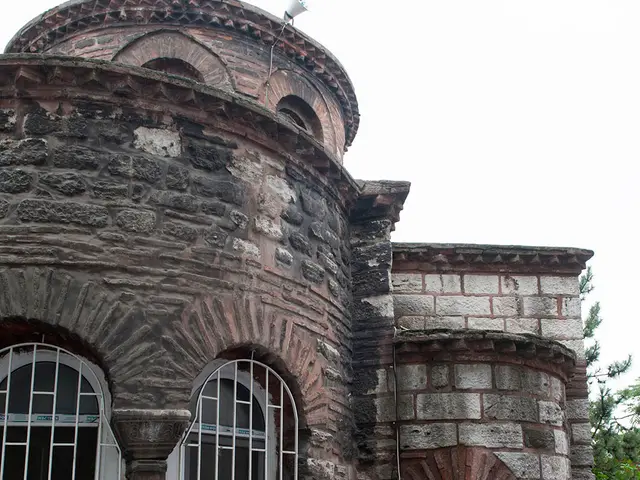 The rounded exterior of a former Byzantine church converted to a mosque