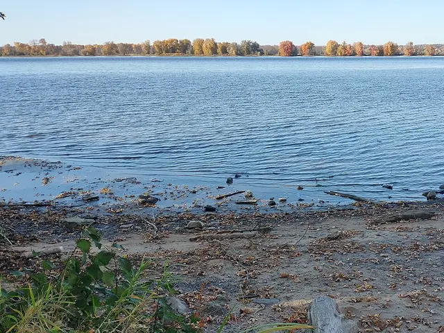 Ottawa River view from Petrie Island trails, Orleans
