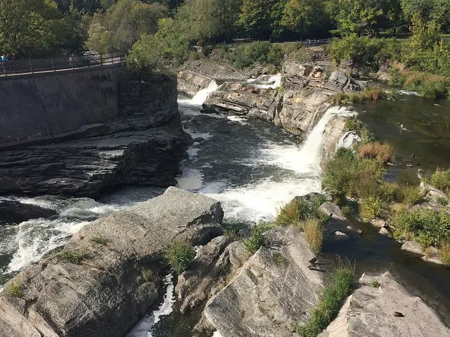 Hog's Back Falls on the Rideau River in Ottawa