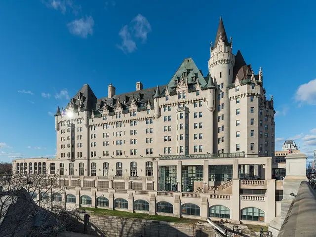 The Fairmont Château Laurier hotel in Ottawa