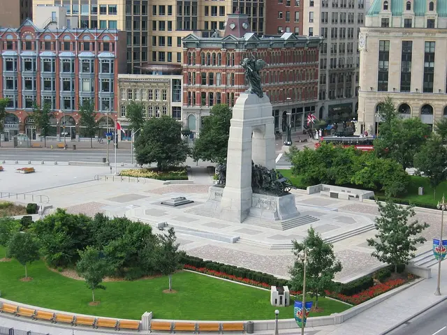 Confederation Square in downtown Ottawa