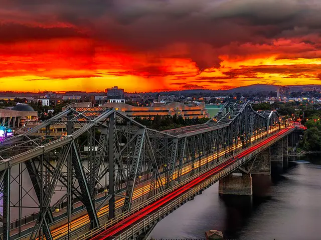 Sunset at Nepean Point, Ottawa