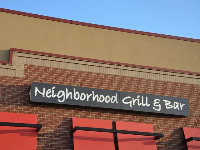 Exterior of Neighborhood Grill and Bar at College Mall.