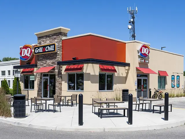 The exterior of a Dairy Queen restaurant in Ontario