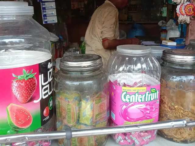 The exterior of a local grocery shop.