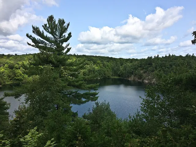 Pink Lake in Gatineau Park