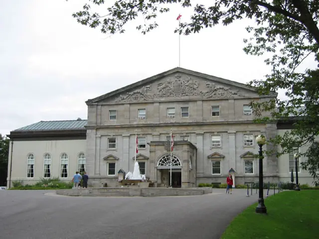 Rideau Hall, the official residence of the Governor General of Canada, in Rockcliffe Park.