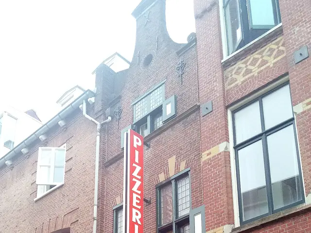 A small local Italian pizzeria in Groningen, the Netherlands.