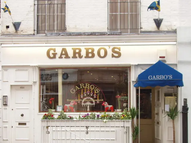 A Swedish restaurant on Crawford Street, photographed for the Geograph project.