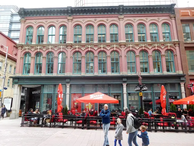 The building at 156 Sparks Street, Ottawa, housing Bier Markt.