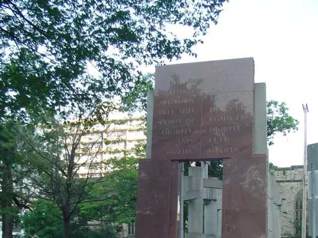The Canadian Tribute to Human Rights monument in Ottawa