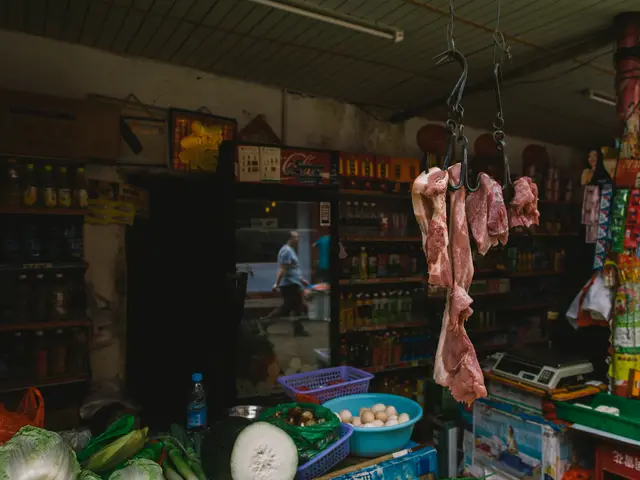 The exterior of a small neighbourhood grocery store.