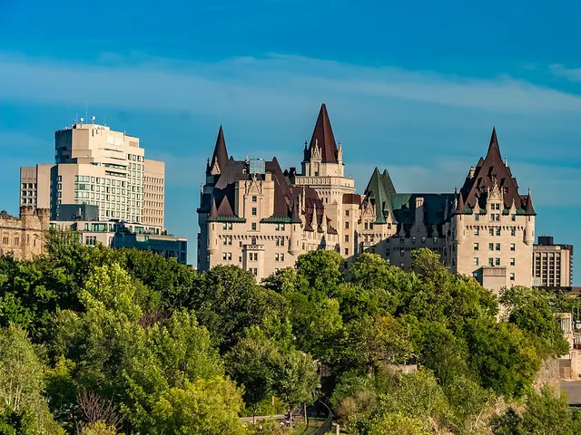 The Fairmont Château Laurier hotel in downtown Ottawa.