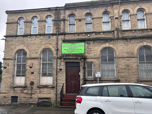 The exterior of a converted terrace-house mosque